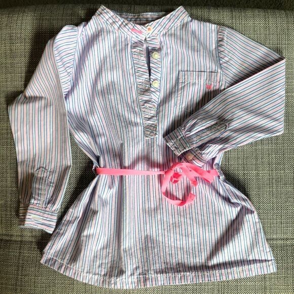 Carter’s 3t Shirt/Dress with Belt - Picture 1 of 4
